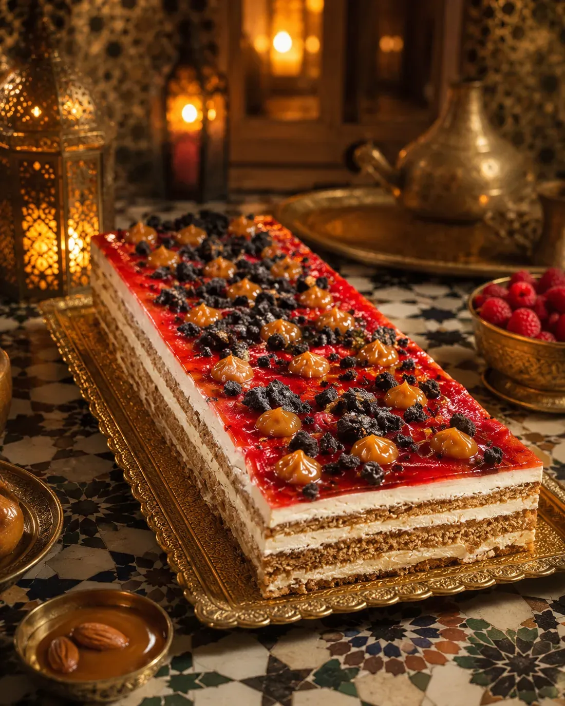 Tarta de frutos rojos
